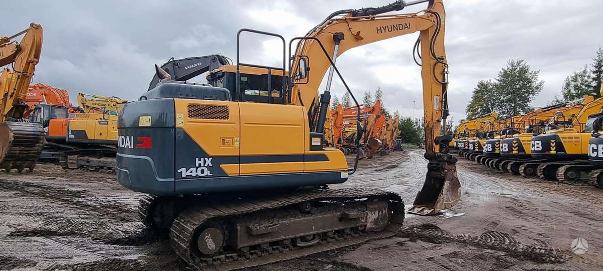 Hyundai HX140 L, экскаваторы