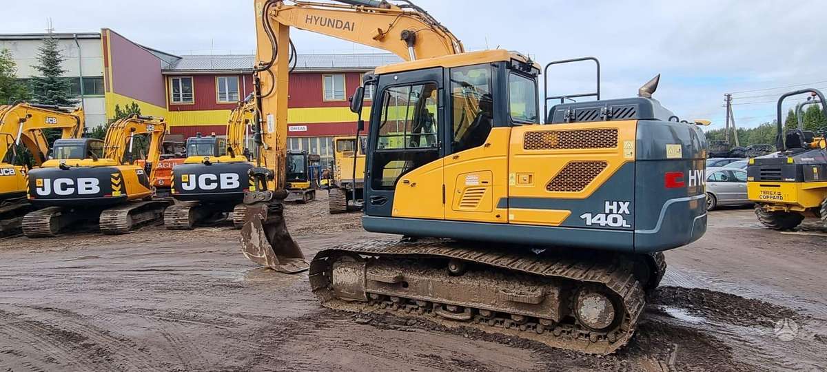 Hyundai HX140 L, экскаваторы