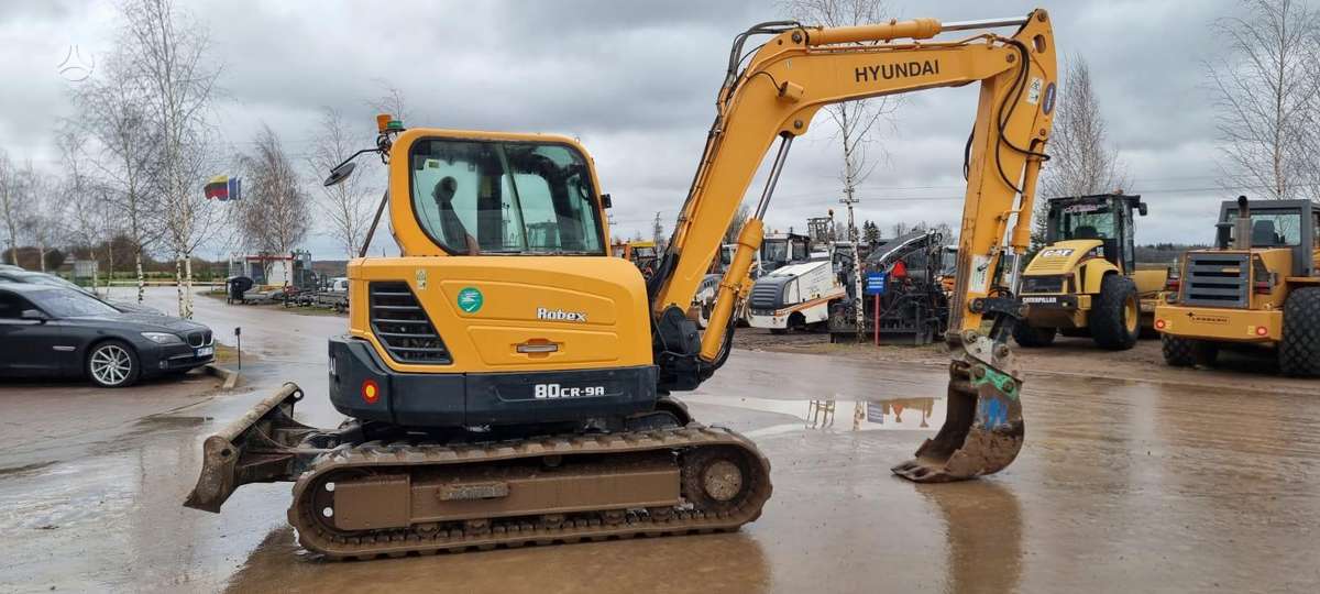 Hyundai R80 CR – 9A, excavator