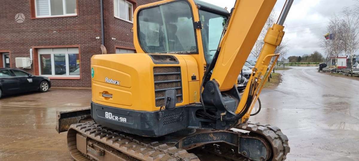 Hyundai R80 CR – 9A, ekskavatoriai