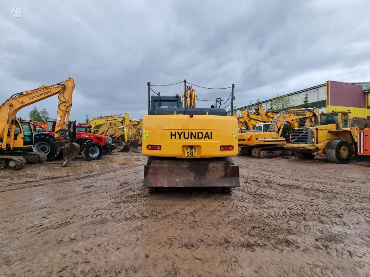 Hyundai Robex 140W-7A, экскаваторы