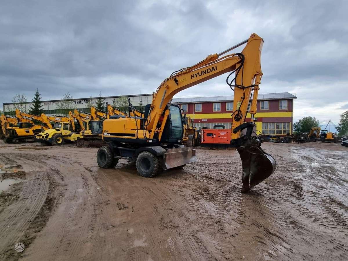 Hyundai Robex 140W-7A, экскаваторы