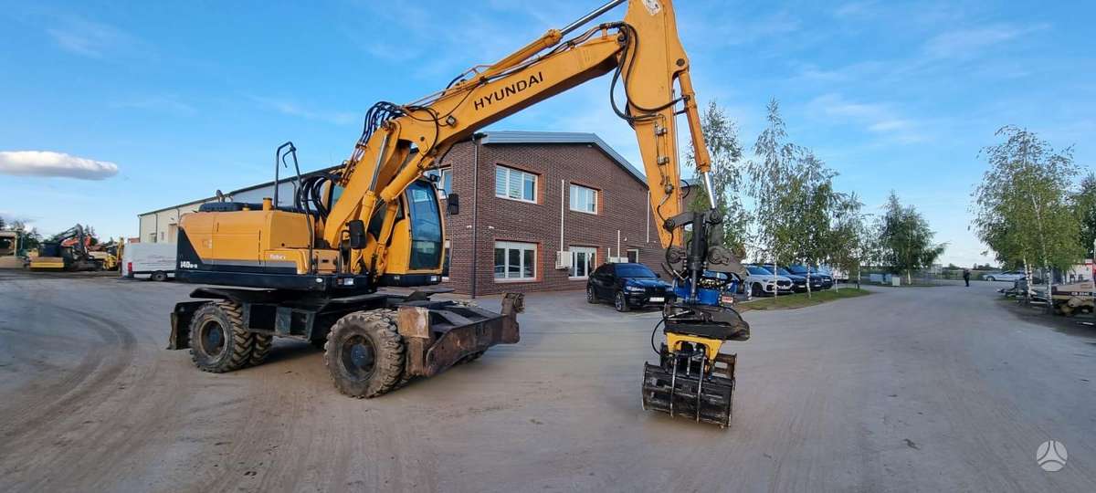 Hyundai Robex 140W-9, экскаваторы