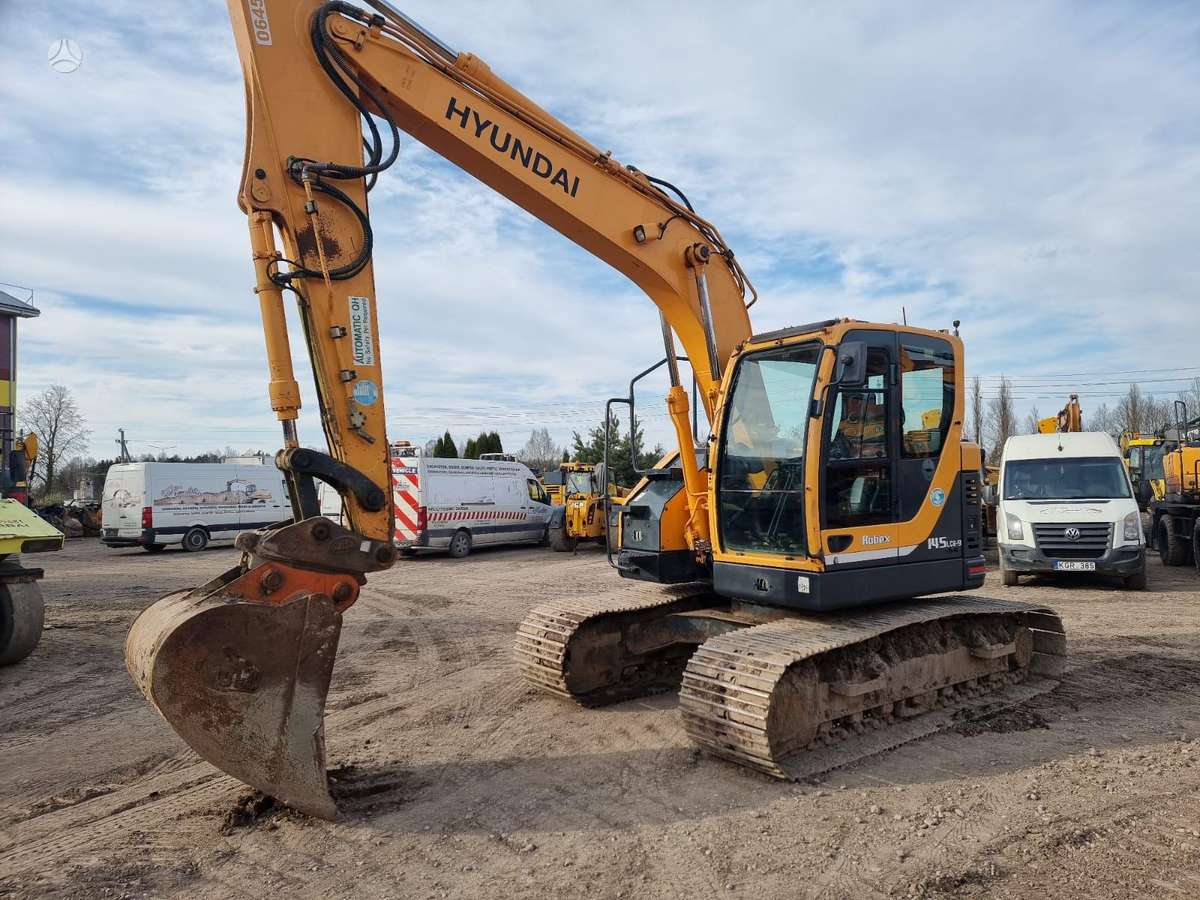 Hyundai Robex 145LCR-9S, экскаваторы