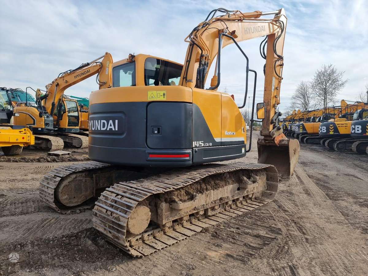 Hyundai Robex 145LCR-9S, экскаваторы