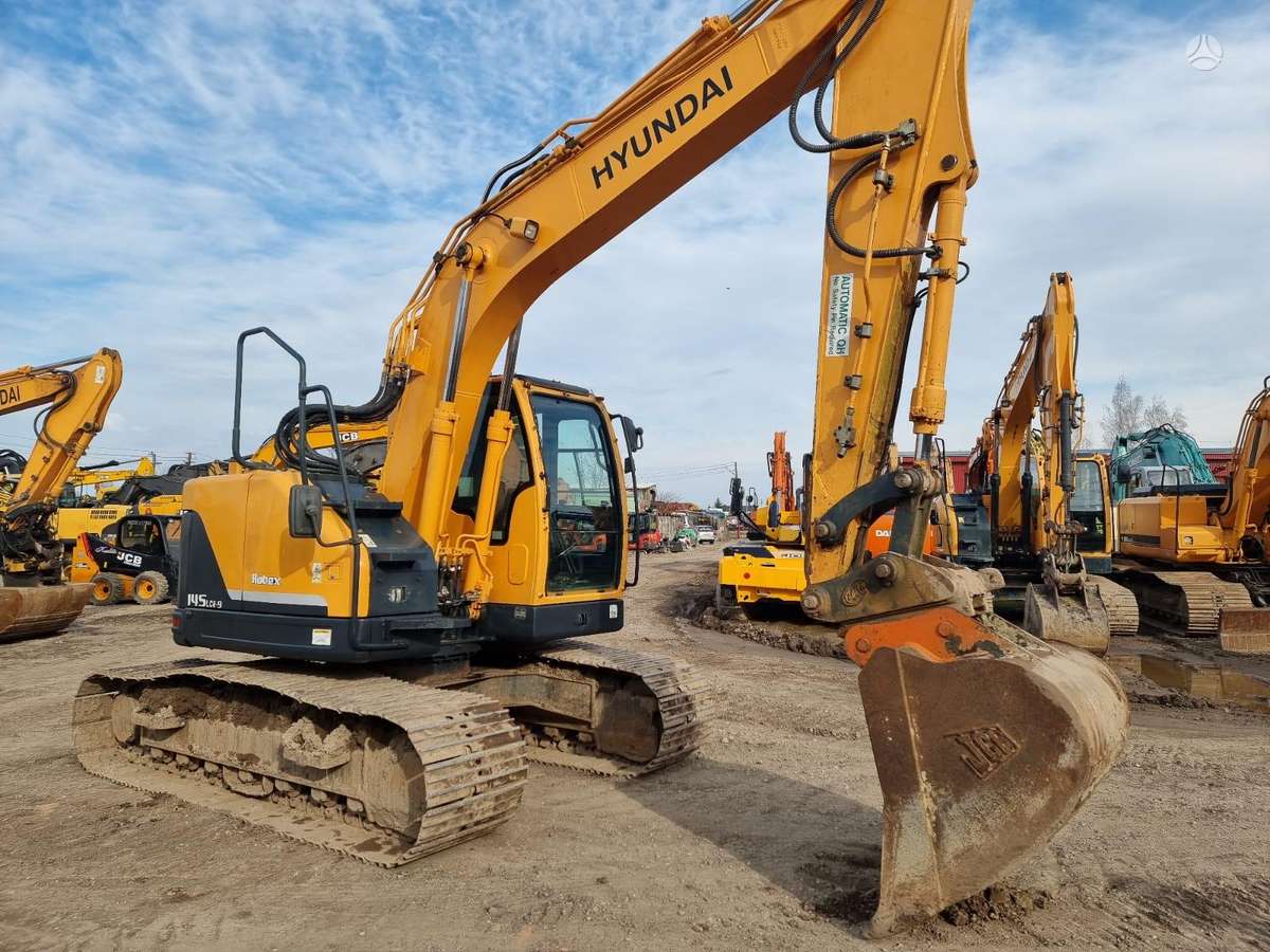 Hyundai Robex 145LCR-9S, экскаваторы