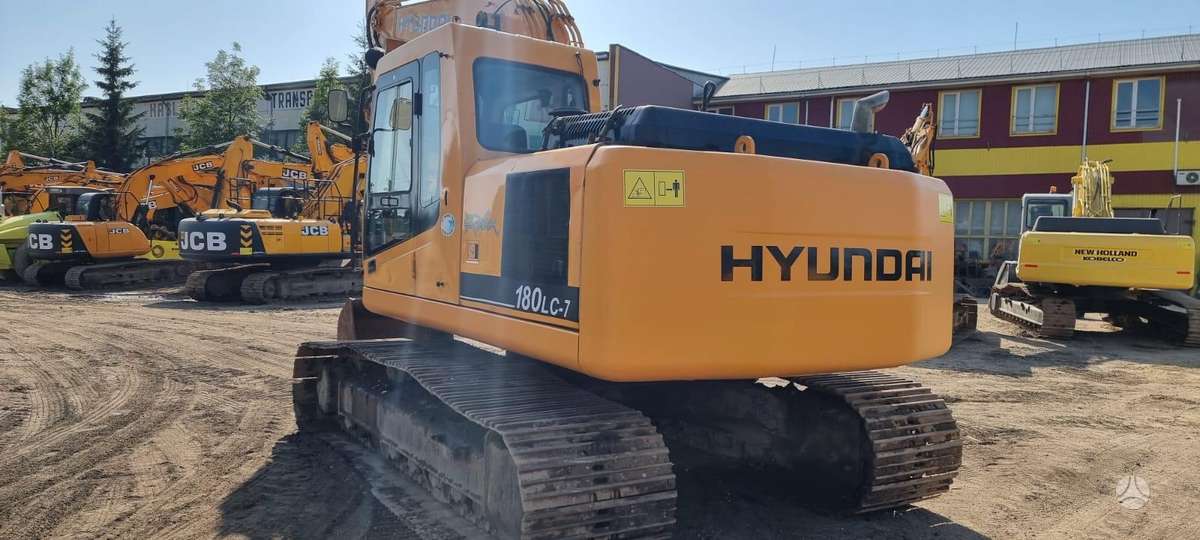 Hyundai Robex 180LC-7, ekskavatoriai