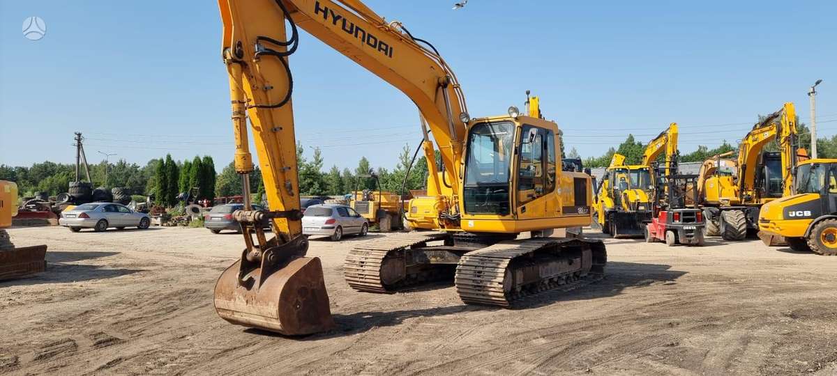 Hyundai Robex 180LC-7, ekskavatoriai