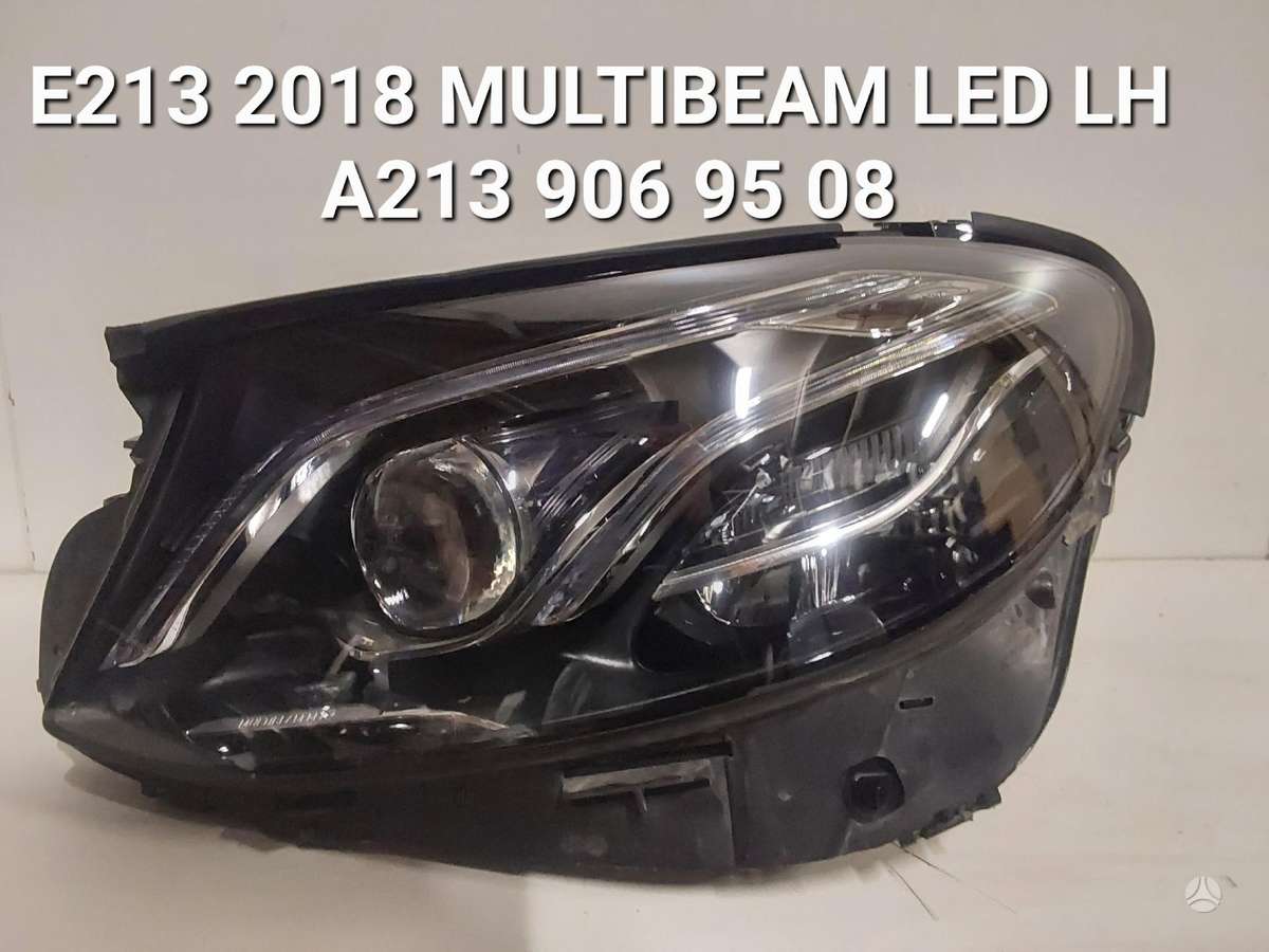 Mercedes-Benz E klasė dalimis