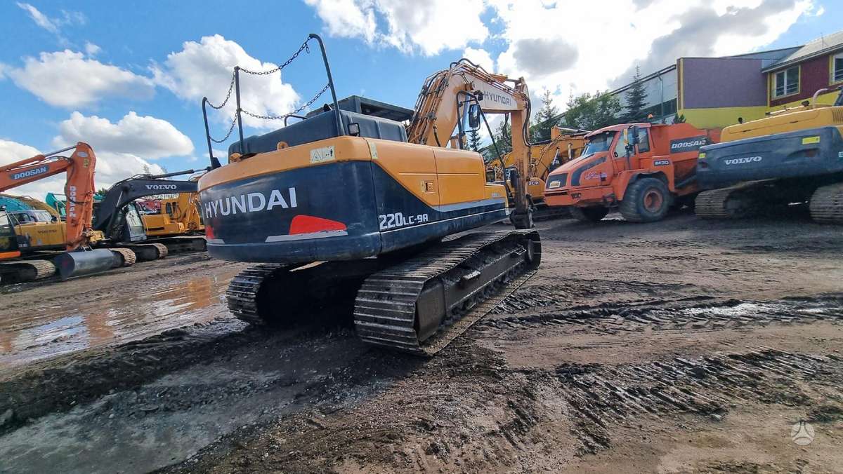Hyundai Robex 220LC-9A, экскаваторы
