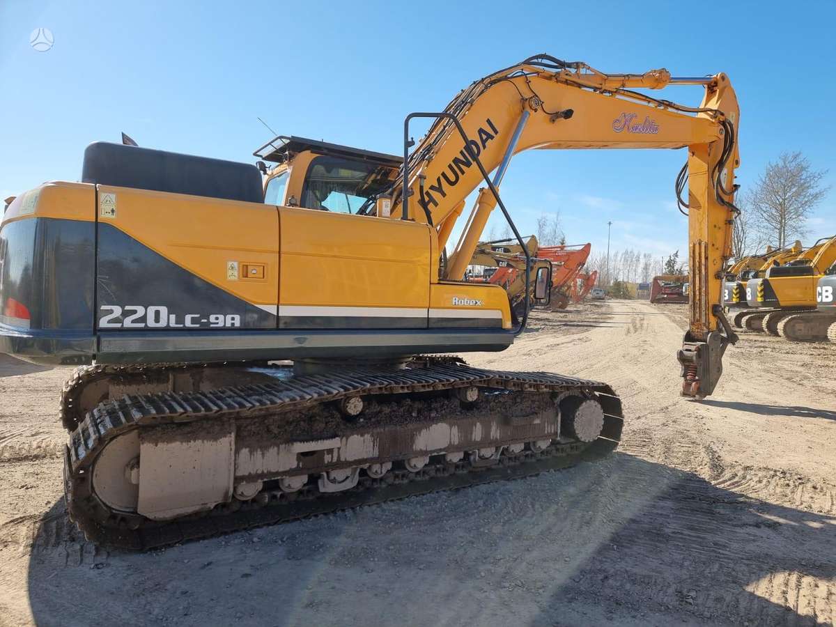 Hyundai Robex 220LC-9A, экскаваторы