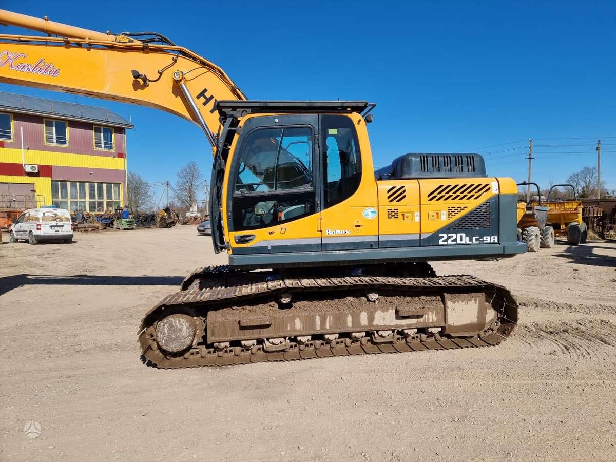 Hyundai Robex 220LC-9A, экскаваторы