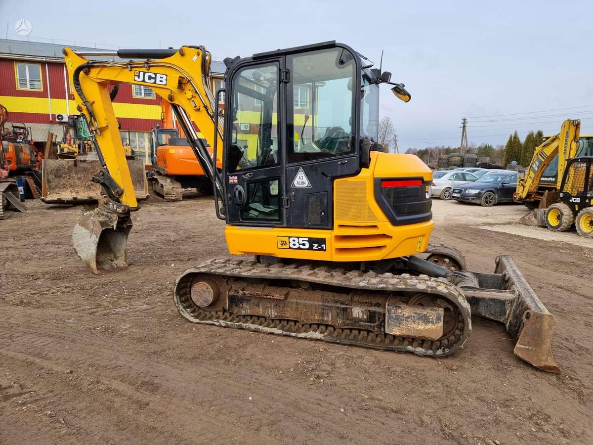 JCB 85Z-1, мини-экскаваторы