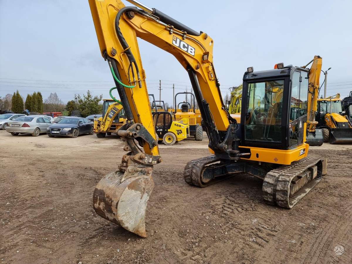 JCB 85Z-1, mini excavator