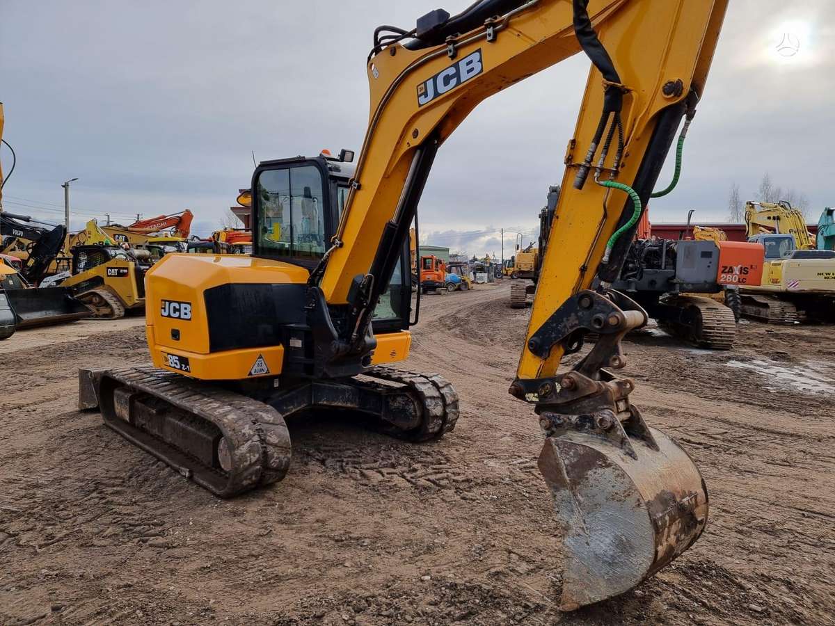 JCB 85Z-1, mini ekskavatoriai