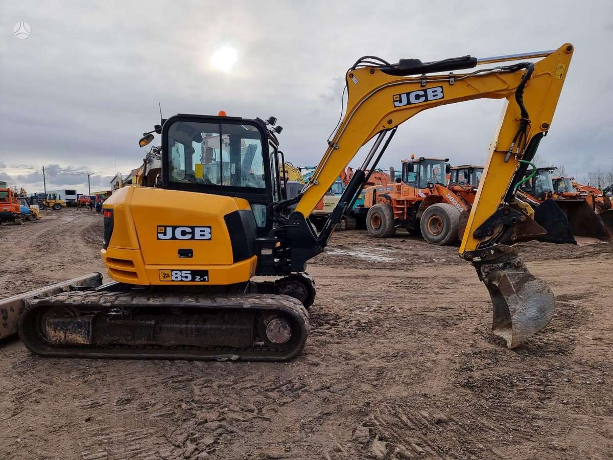 JCB 85Z-1, mini excavator