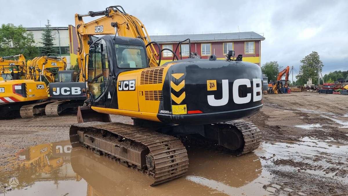 JCB JS220LC, экскаваторы
