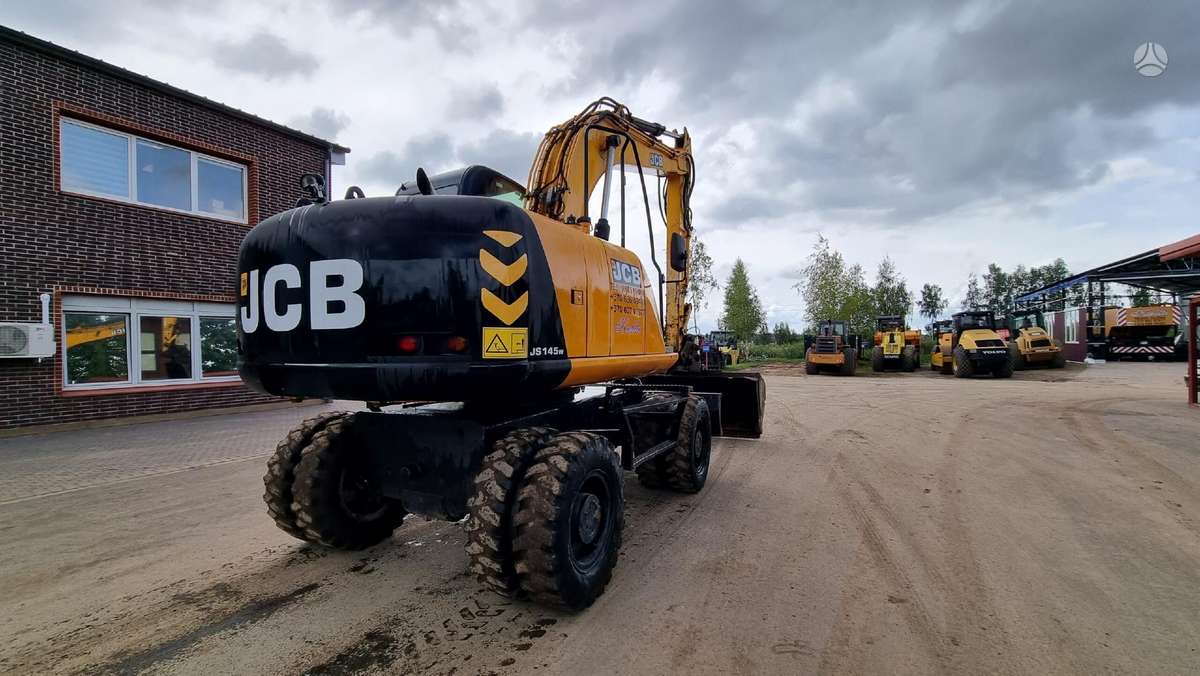JCB JS145W, экскаваторы