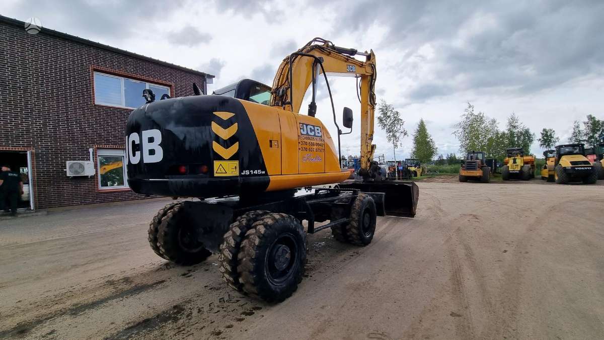 JCB JS145W, ekskavatori