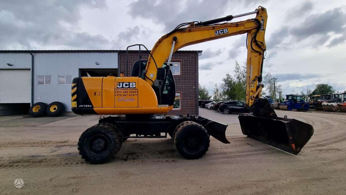 JCB JS145W, экскаваторы