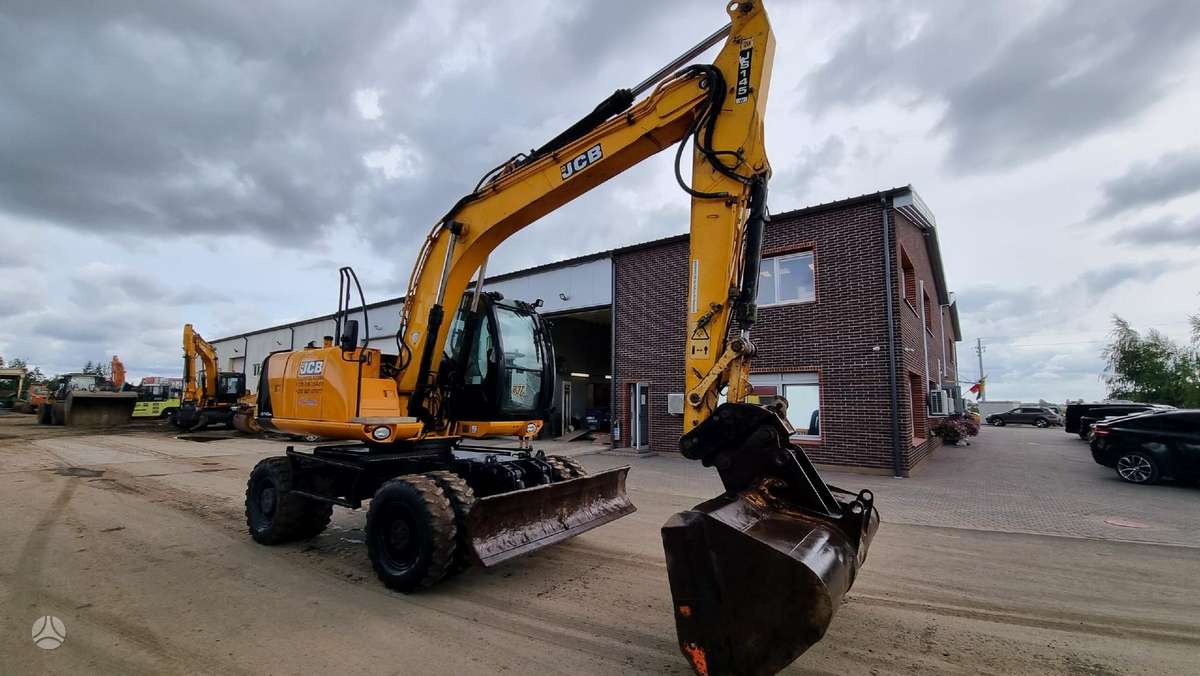 JCB JS145W, ekskavatoriai