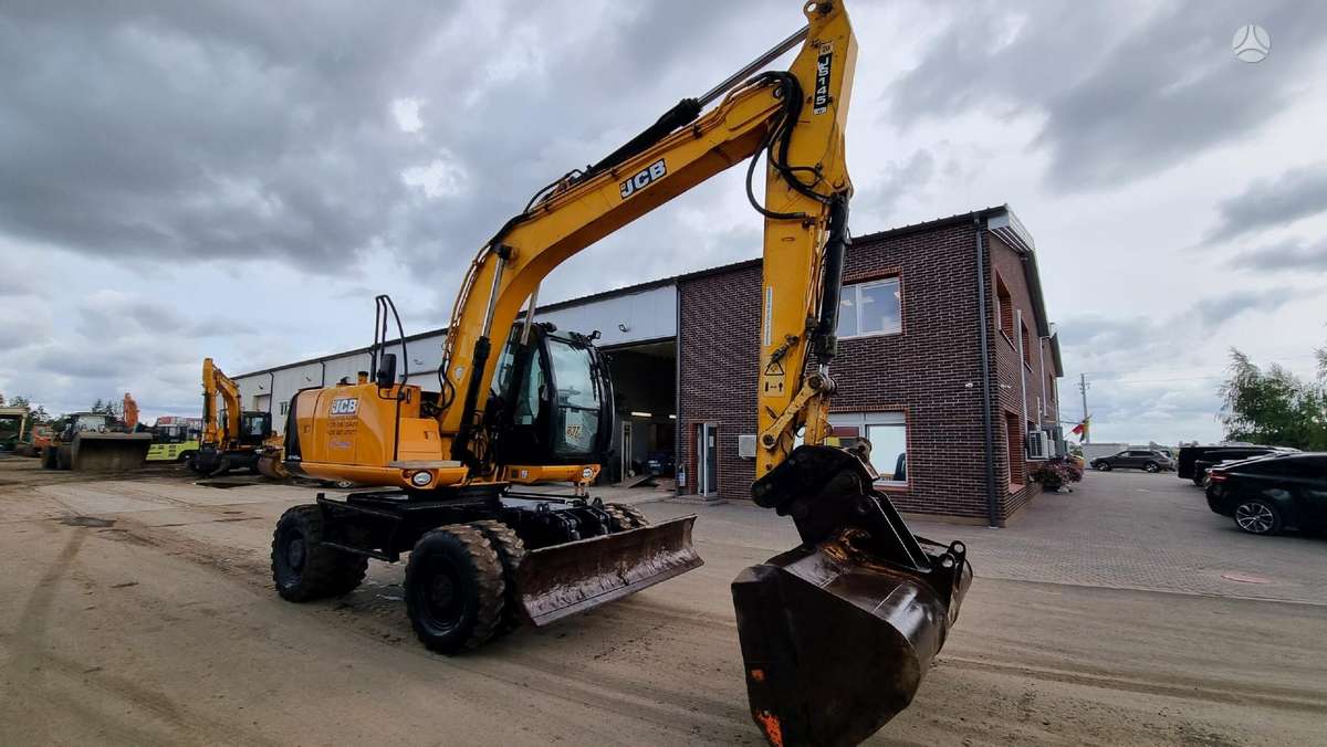 JCB JS145W, экскаваторы