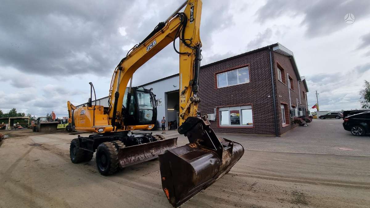 JCB JS145W, ekskavatoriai