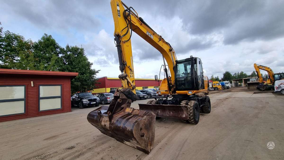 JCB JS145W, excavator