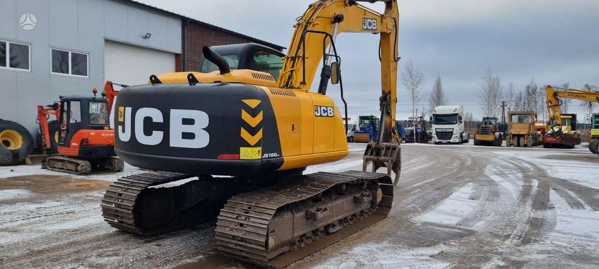 JCB JS160 LC T4, ekskavatori