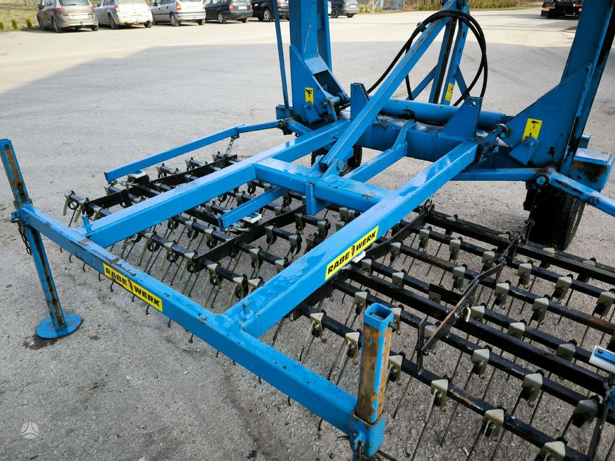 RABEWERK 900, kultivatoriai,akėčios