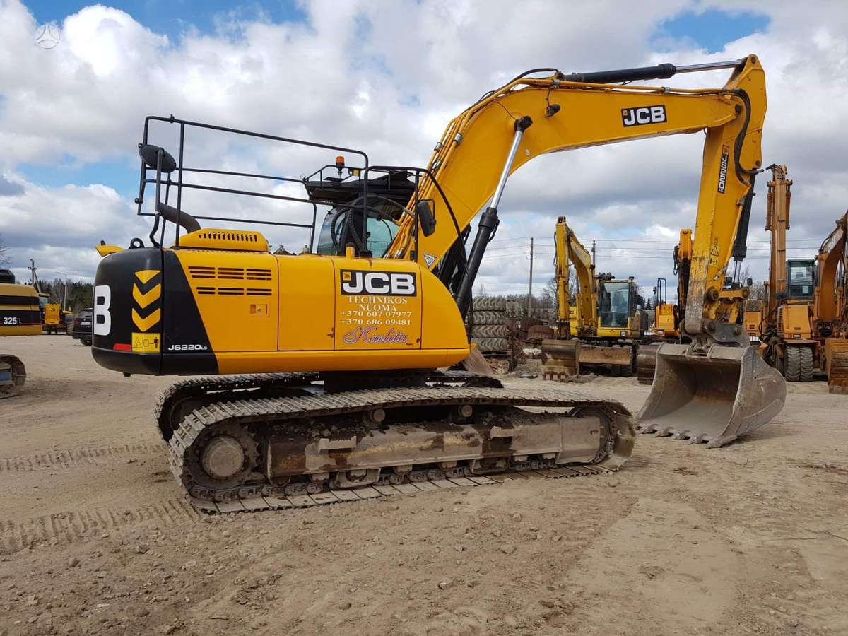 JCB JS220LC, ekskavatori