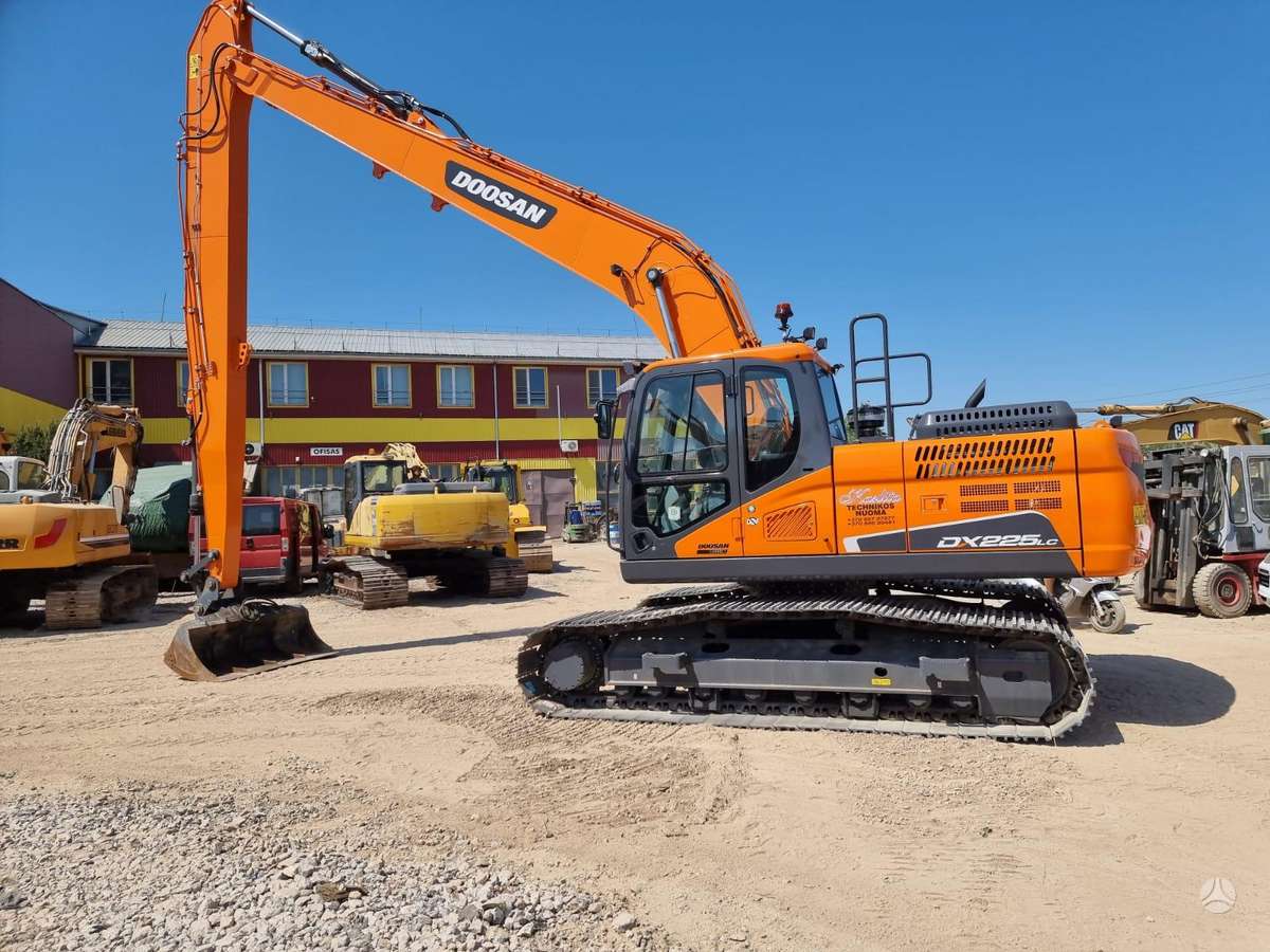 Doosan DX 225LC-5 LONG, ekskavatoriai