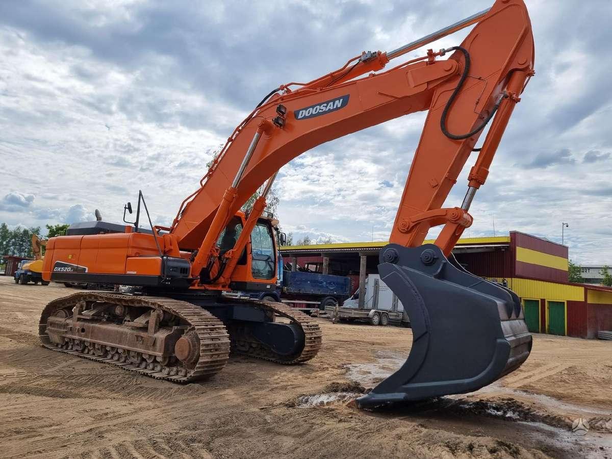 Doosan DX 520LC, экскаваторы