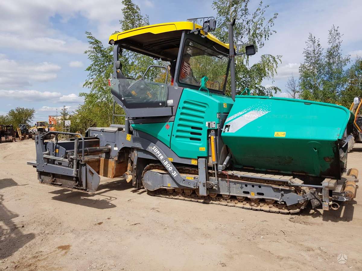Vögele 1800-3i, paving machinery