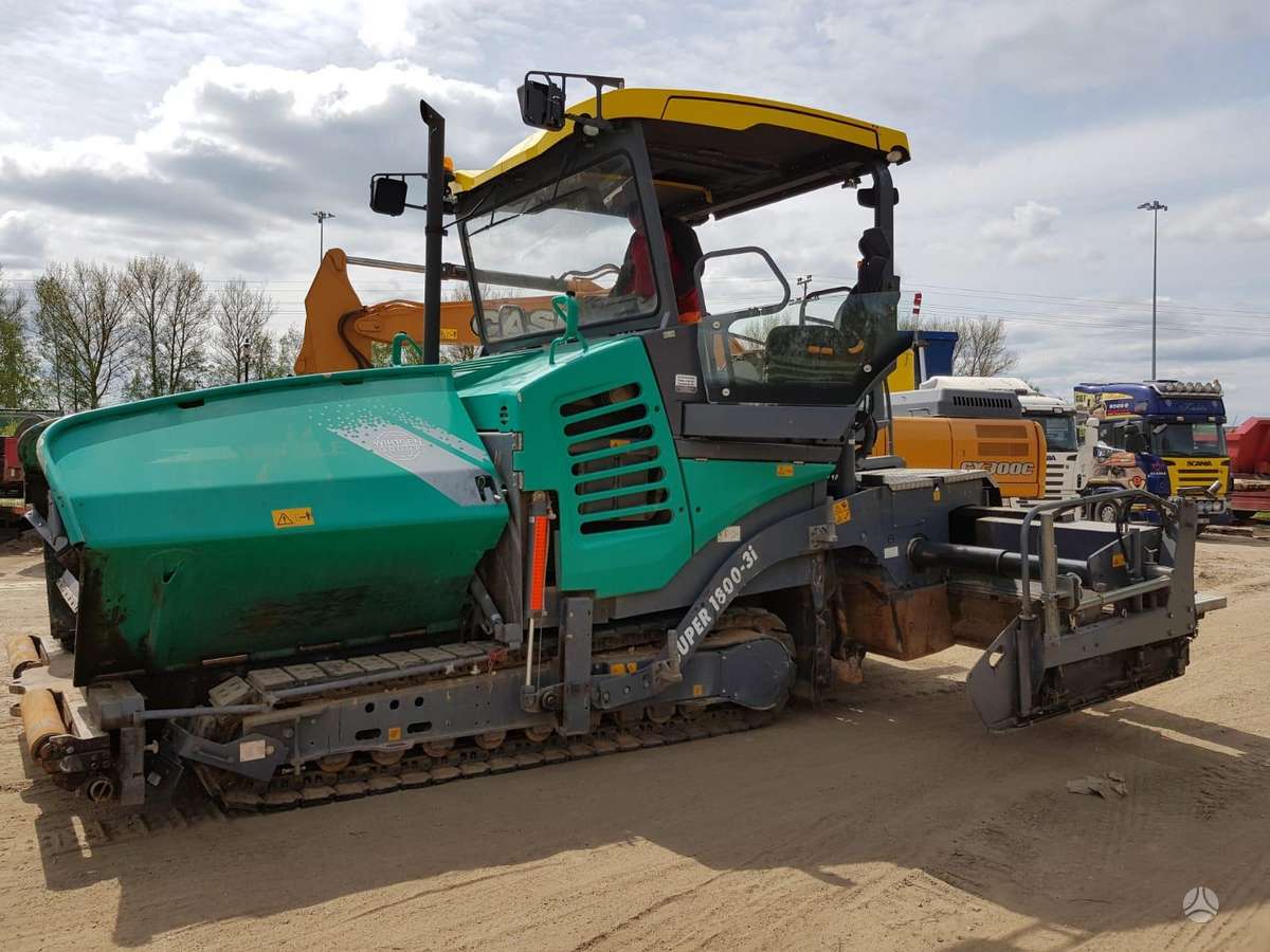 Vögele 1800-3i, paving machinery