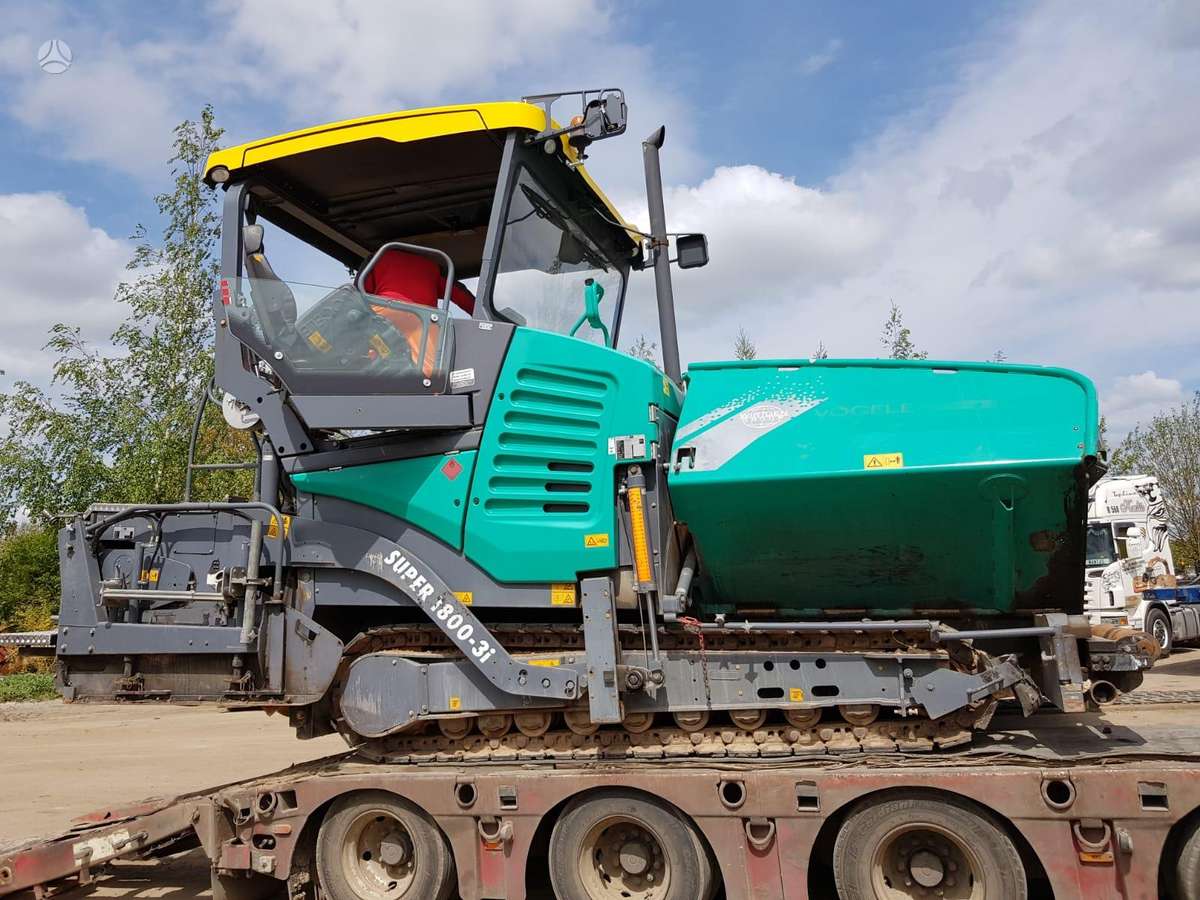 Vögele 1800-3i, paving machinery