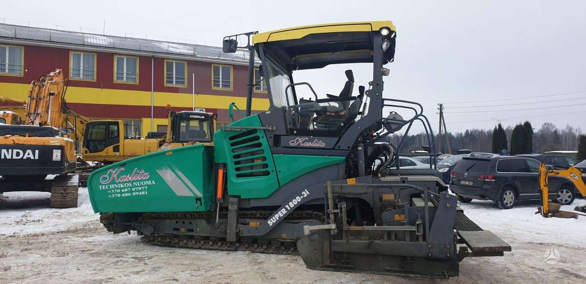 Vögele 1800-3i, paving machinery