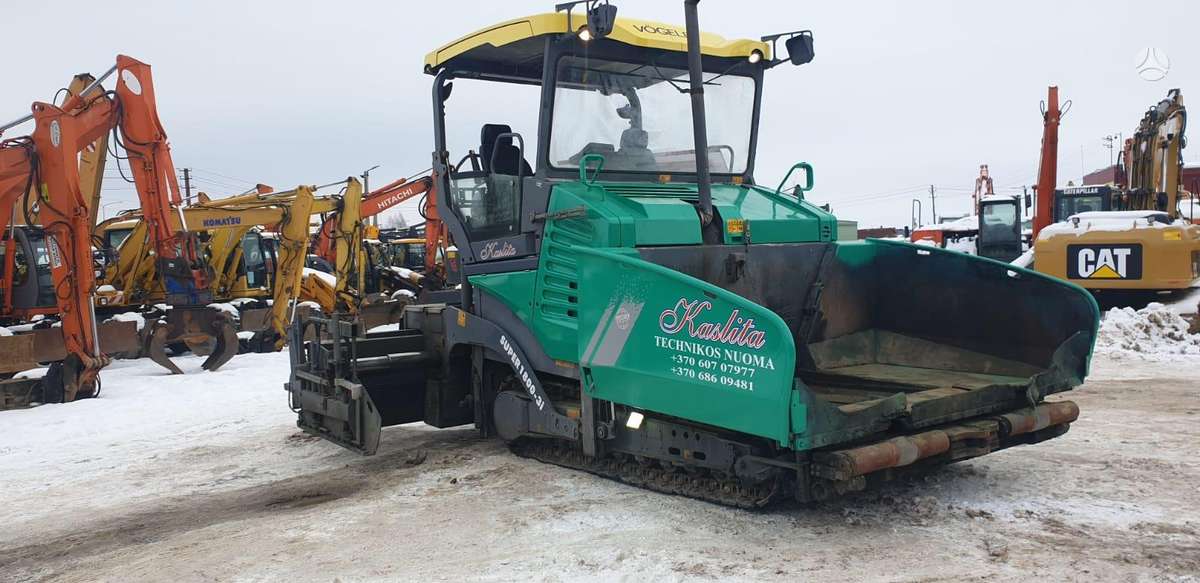 Vögele 1800-3i, paving machinery