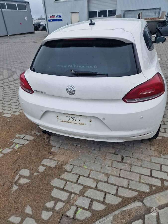 Volkswagen Scirocco dalimis. Variklio kodas cav