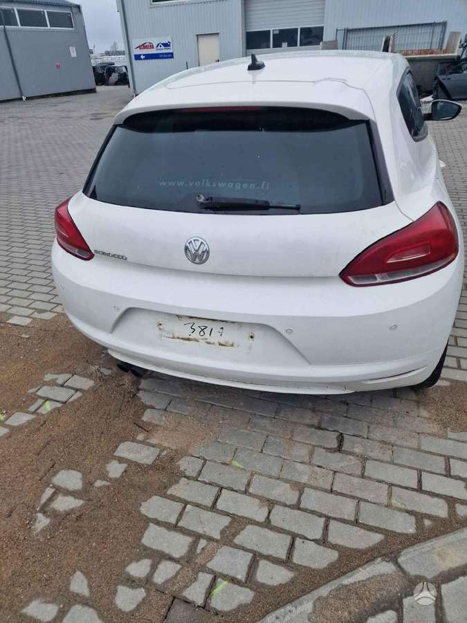 Volkswagen Scirocco по частям. Variklio kodas cav