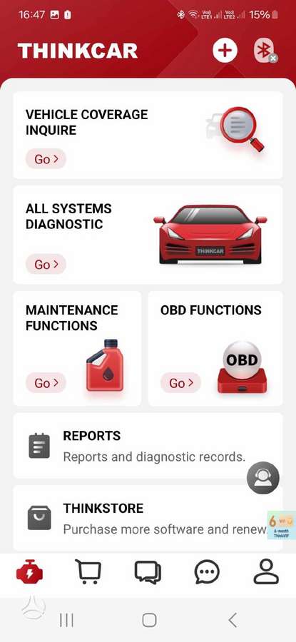 Thinkdiag pro universali diagnostika