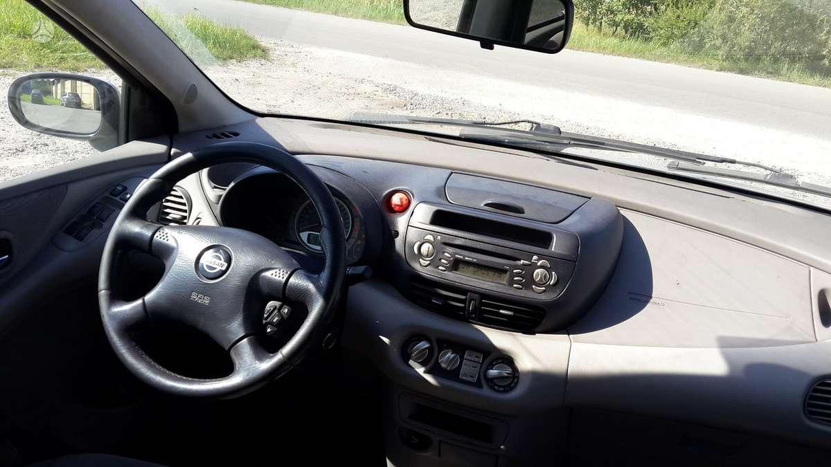 Nissan Almera Tino, kablys