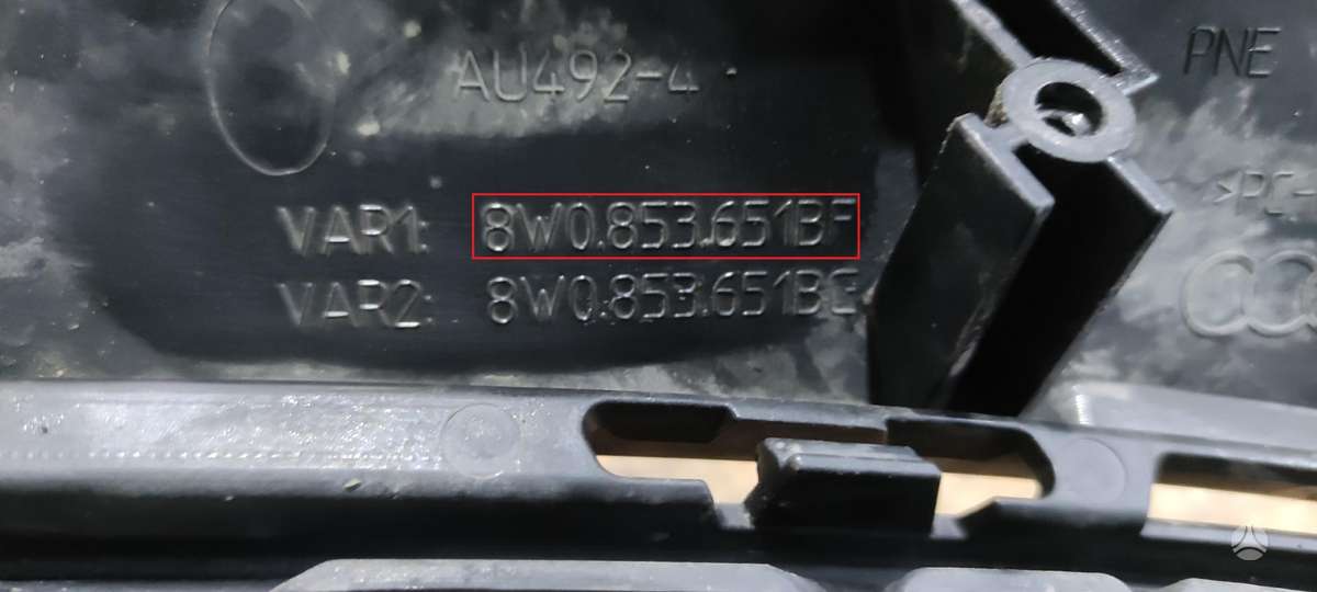 Audi A4, 8W0853651BF, Cen13355