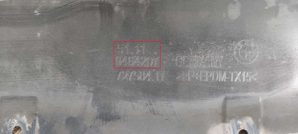 BMW 5 serija, 51119464207, Cen13533