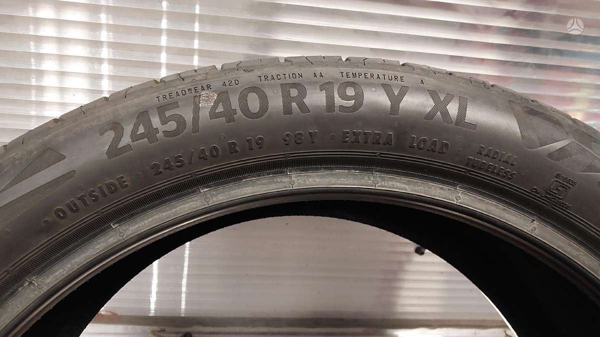 Continental EcoContact 6, летние 245/40 R19