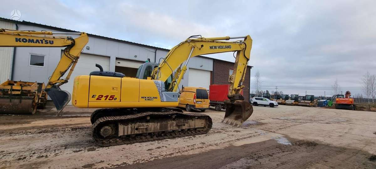 New Holland 215 B, ekskavatoriai