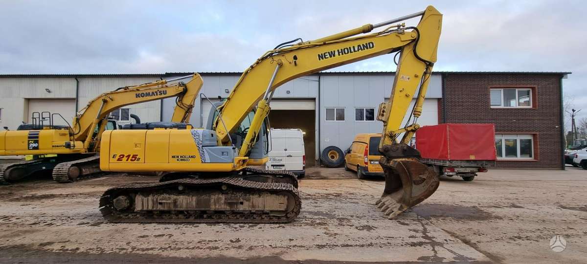 New Holland 215 B, ekskavatoriai
