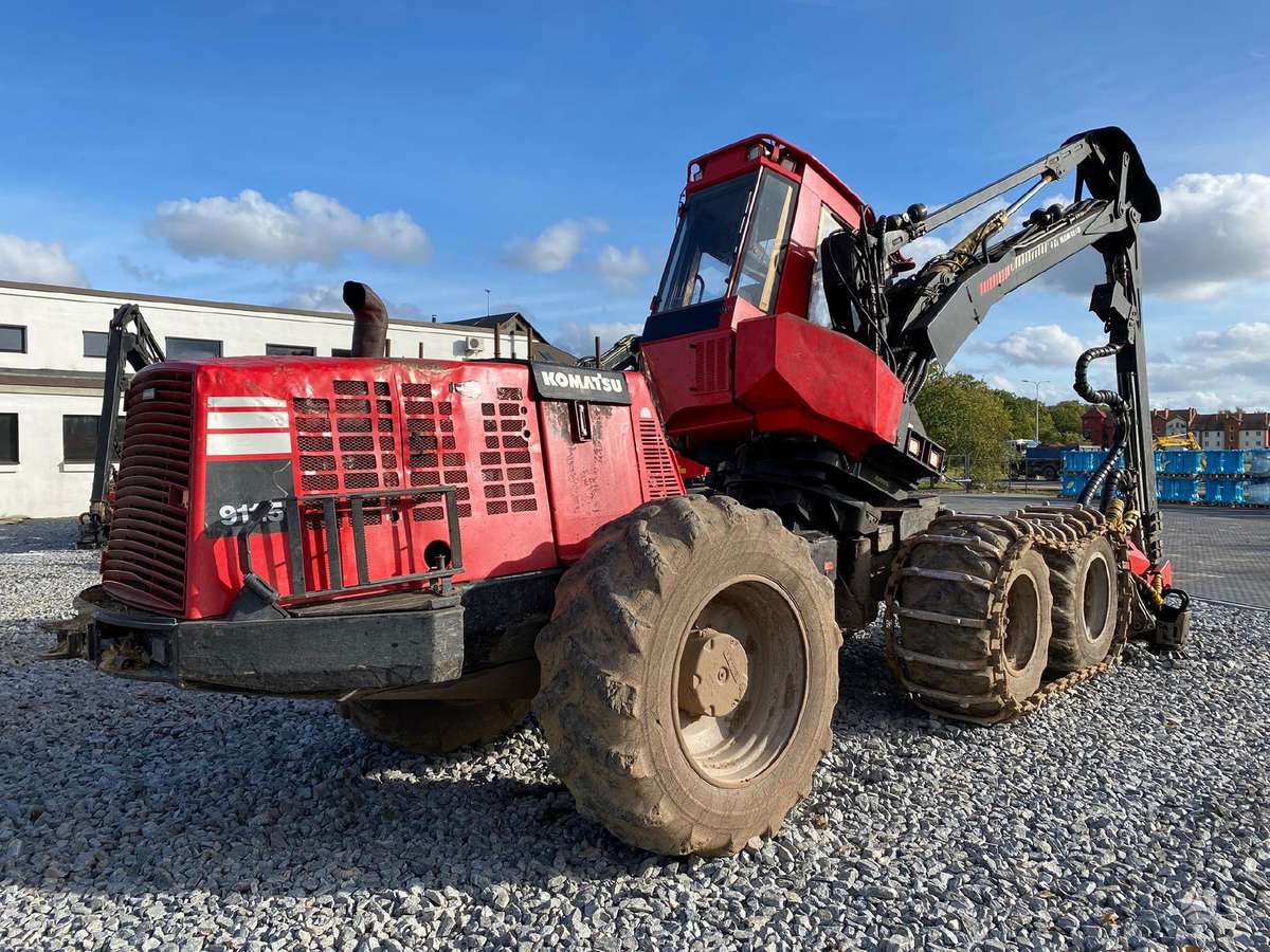 Komatsu 911.5 (H276), harvesters