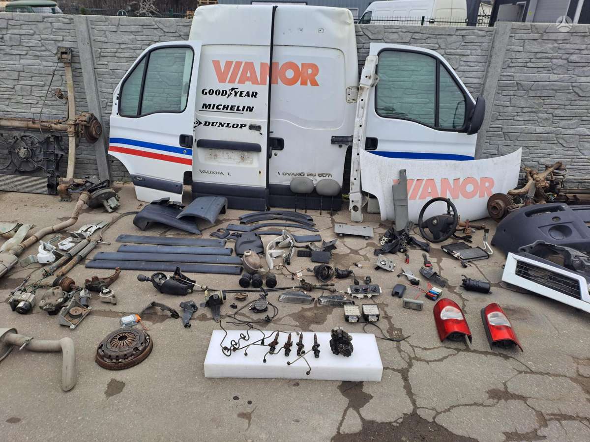 Renault Master по частям. Dalys