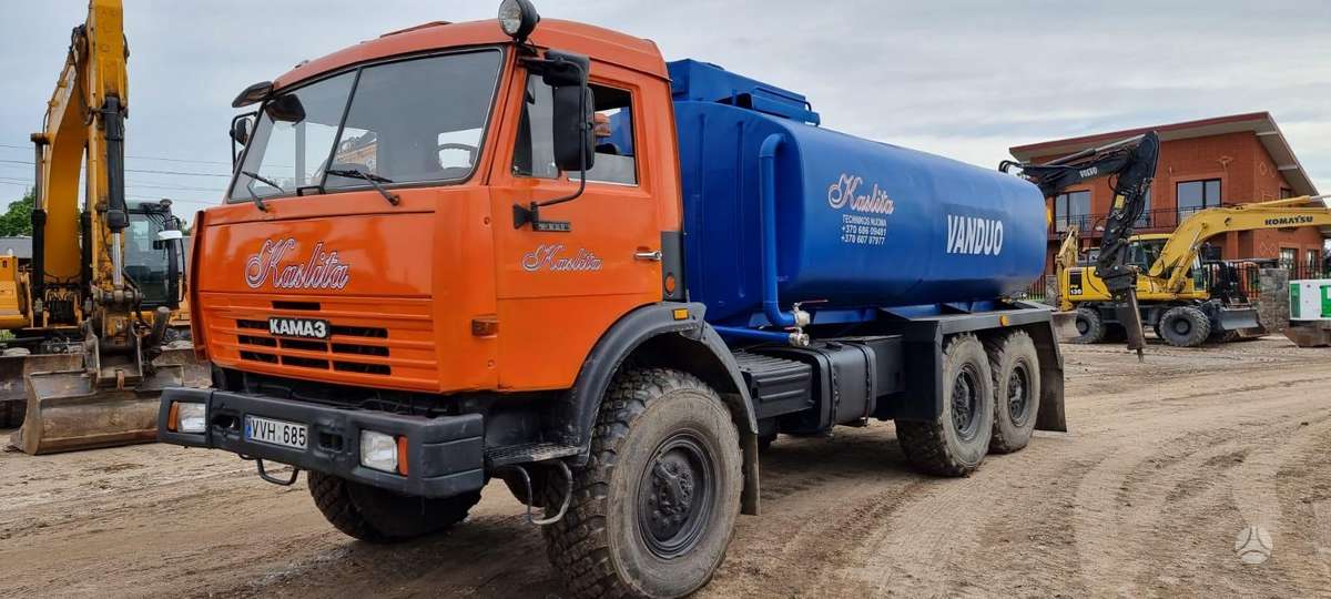 KamAZ 43118 6×6, автоцистерны